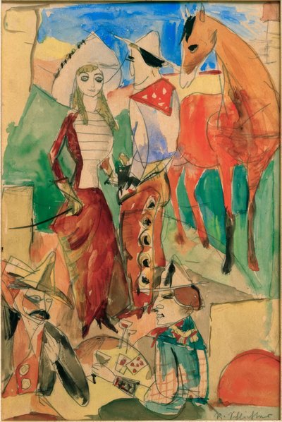 Divoký západ od Rudolf Schlichter