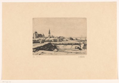 Veere (původní název na objektu) od Rudolf Schönberg (signed by artist)