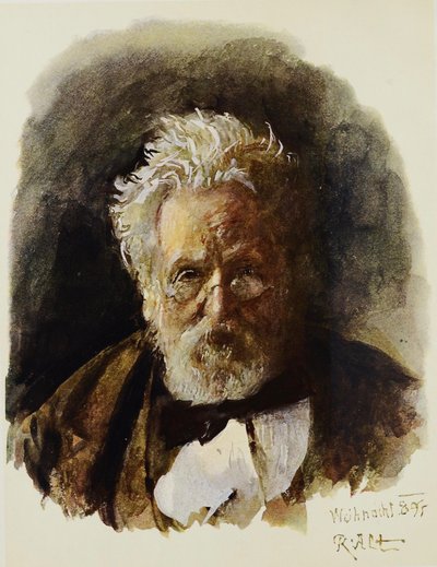Autoportrét od Rudolf von Alt
