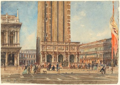 Piazza San Marco od Rudolf von Alt