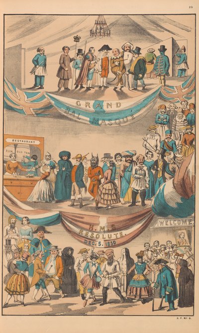 Faksimile Illustrated News, cca 1852 (faksimile) od Rudolph Ackermann