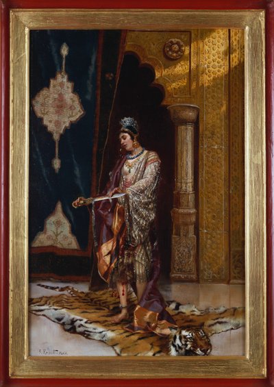 Odaliska od Rudolphe Ernst