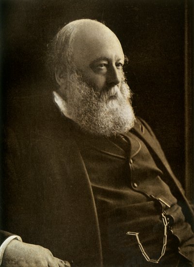 „Marquis of Salisbury, KG, předseda vlády a ministr zahraničí“, 1900. od Russell and Sons