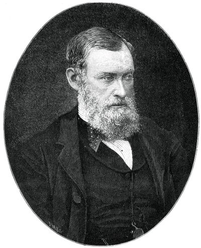 William Edward Forster, britský průmyslník z 19. století a státník Liberální strany, 1900. od Russell and Sons