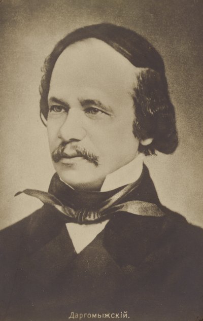 Alexandr Sergejevič Dargomizhsky, ruský hudební skladatel (1813-1869) od Russian Photographer