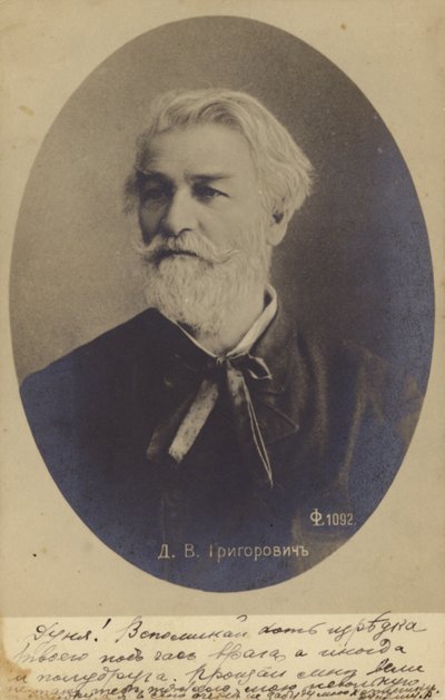 Dmitrij Grigorovič, ruský spisovatel a výtvarník od Russian Photographer