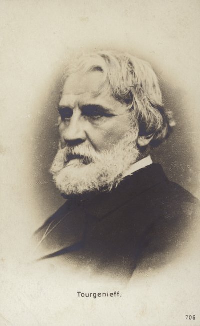 Ivan Turgenev , ruský romanopisec, povídkář a dramatik od Russian Photographer