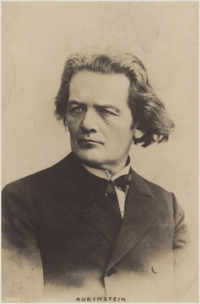 Portrét Antona Rubinsteina od Russian Photographer
