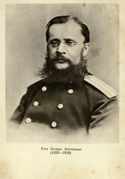 Portrét Cesara Cuiho od Russian Photographer