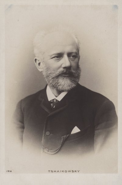 Petr Iljič Čajkovskij, ruský skladatel od Russian Photographer
