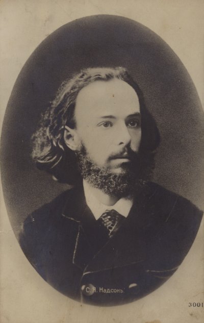 Semyon Nadson , ruský básník od Russian Photographer