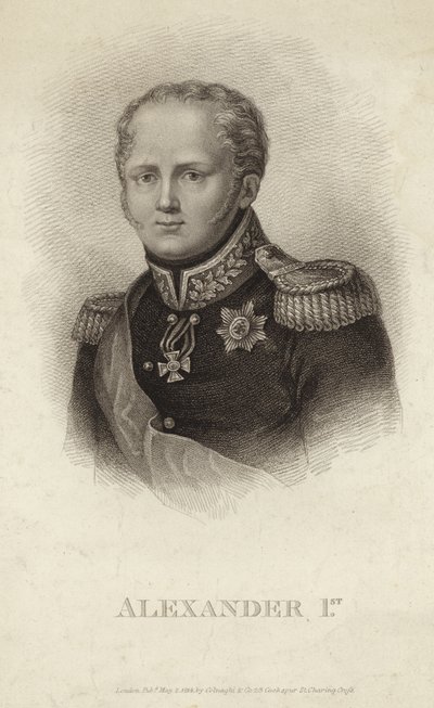 Alexandr 1. - ruský císař (1777-1825) od Russian School