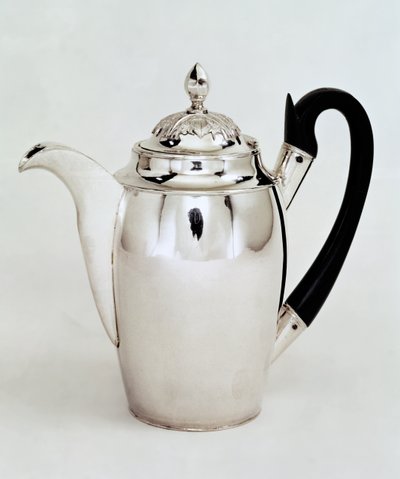 Čokoládový hrnec, Leningrad, 1804 (stříbrný) od Russian School