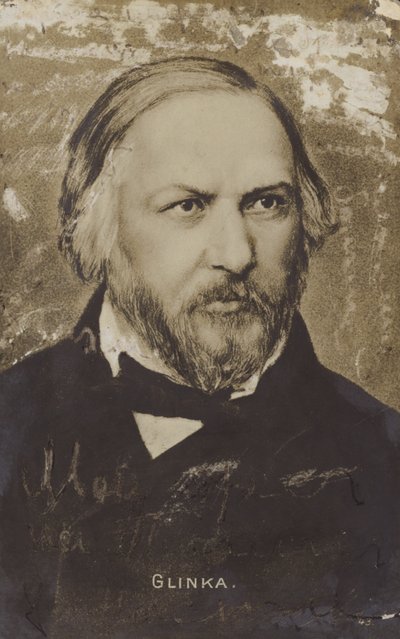 Michail Ivanovič Glinka , ruský skladatel (1804-1857) od Russian School