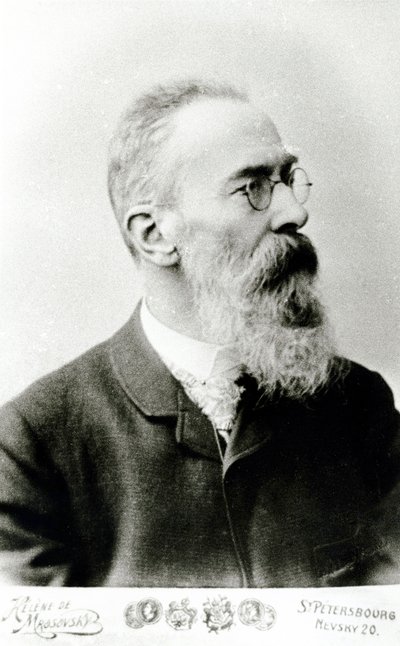 Nikolai Andreyevich Římsky-Korsakov od Russian School