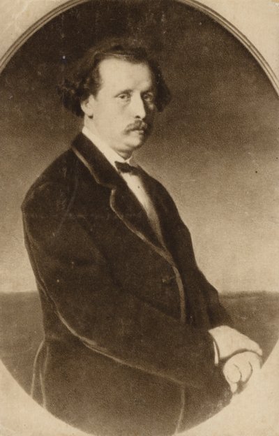 Portrét Antona Rubinsteina od Russian School