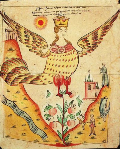 Sirin, The Bird of Paradise od Russian School
