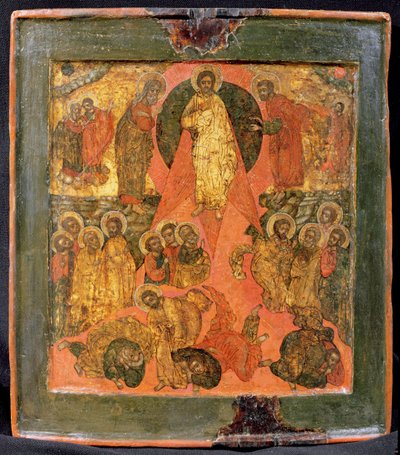 Proměna (tempera na panelu) od Russian School