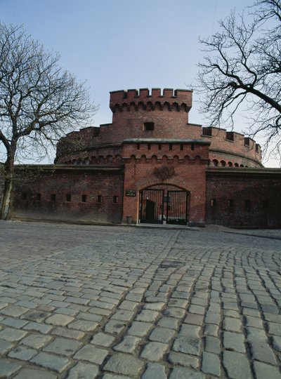 Pohled na věž Dohna, kde sídlí Muzeum jantaru od Russian School