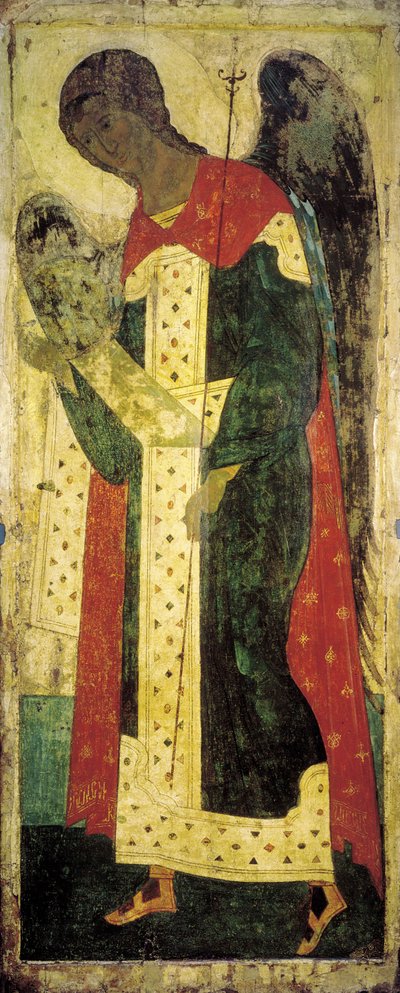 Archanděl Gabriel, 1408. od Russian icon.