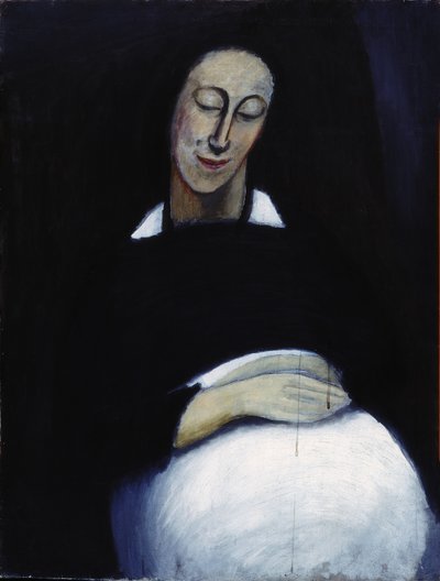 Spící žena (olej na plátně) od Ruth Adams