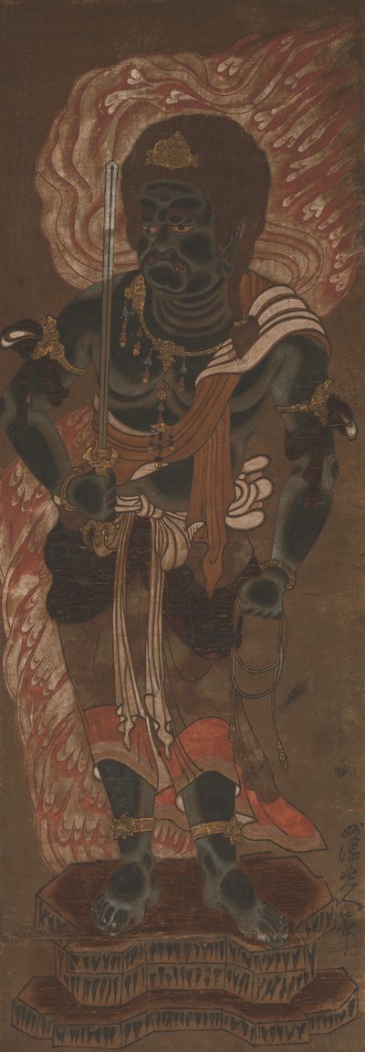 Fudo Myoo, 14. století od Ryushu Shutaku