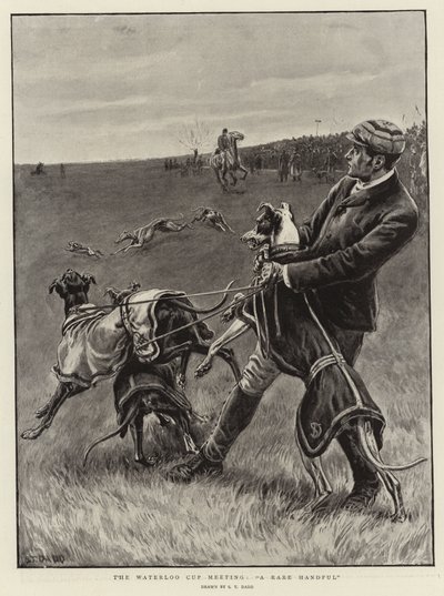 Setkání poháru Waterloo, vzácná hrstka od S.T. Dadd