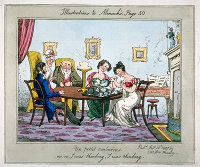 "Un petit embarras, ne, ne." Myslel jsem, myslel jsem, 1827 od SW Fores