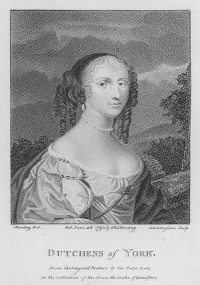 Vévodkyně z Yorku (rytina) od S. (after) Harding