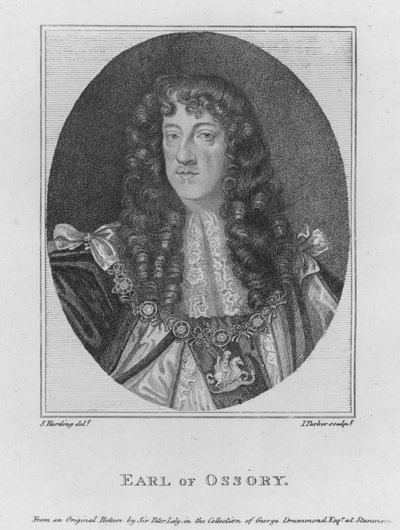 Earl of Ossory (rytina) od S. (after) Harding