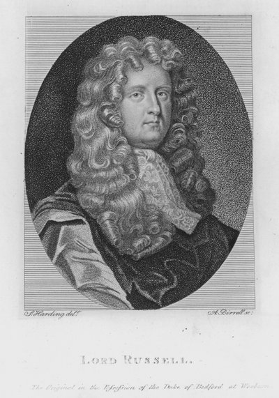 Lord Russell (rytina) od S. (after) Harding