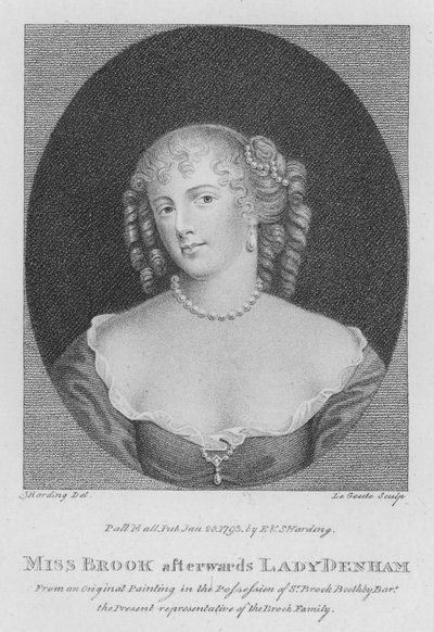 Slečna Brook poté Lady Denham (rytina) od S. (after) Harding