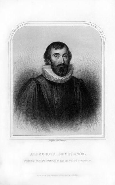 Alexander Henderson, skotský teolog, 1870. od S. Freeman
