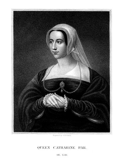 Catherine Parr, královna choť Jindřicha VIII., 1823. od S. Freeman