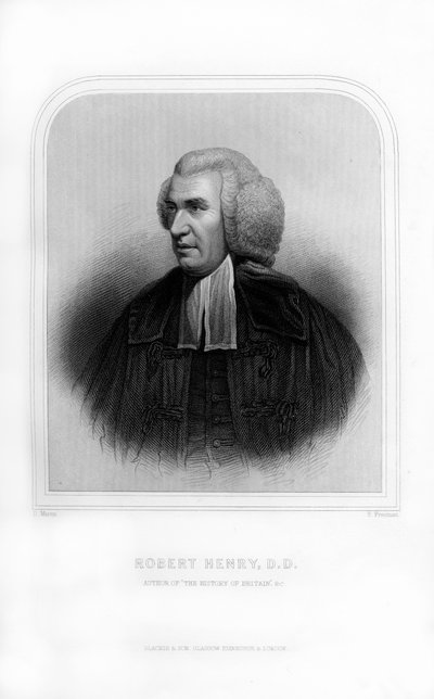 Robert Henry, skotský historik, 1870. od S. Freeman