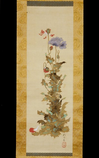 Mohnblumen od Sakai Hoitsu