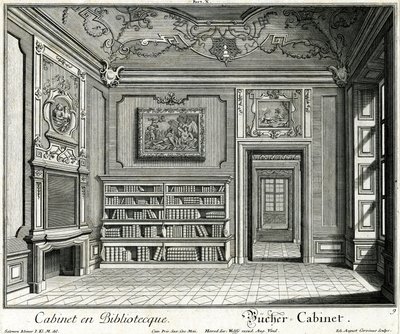 knižní skříň od Salomon Kleiner