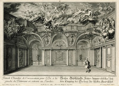 Velký salonek v západním křídle od Salomon Kleiner