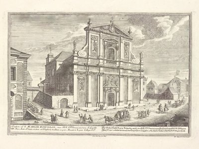 Malý dominikánský kostel od Salomon Kleiner