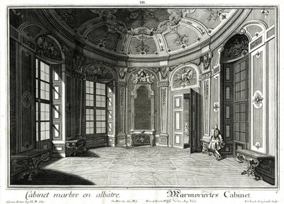 Marmorkabinett od Salomon Kleiner