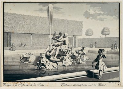 Neptun a Thetis od Salomon Kleiner