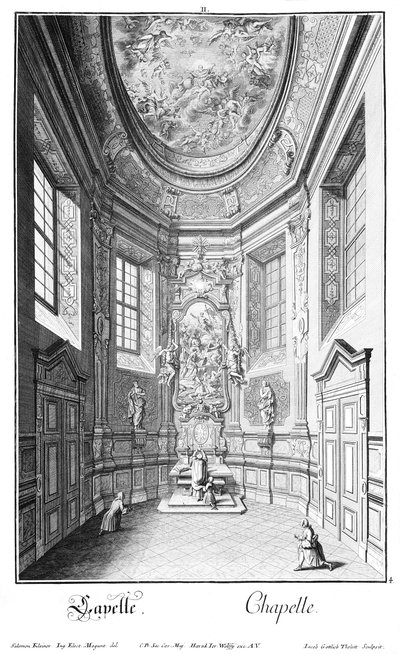 hradní kaple od Salomon Kleiner