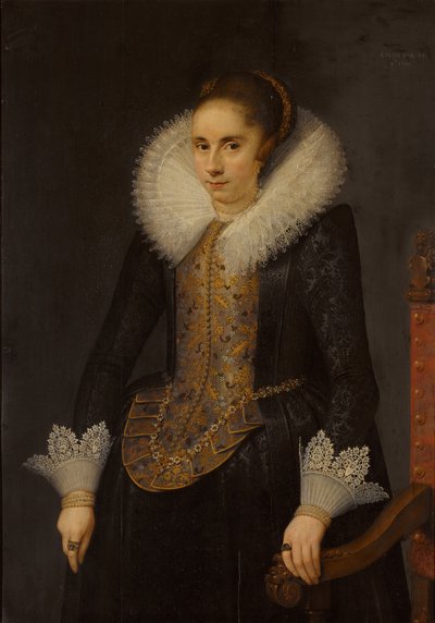 Portrét Cathariny Fourmenoisové od Salomon Mesdach