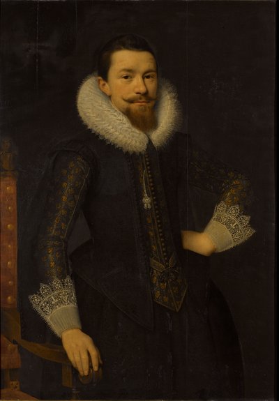 Portrét Pietera Boudaena Kortena od Salomon Mesdach