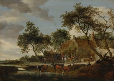 Napajedlo od Salomon van Ruysdael