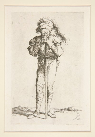 Rozmanitá figurka (Suita) od Salvator Rosa