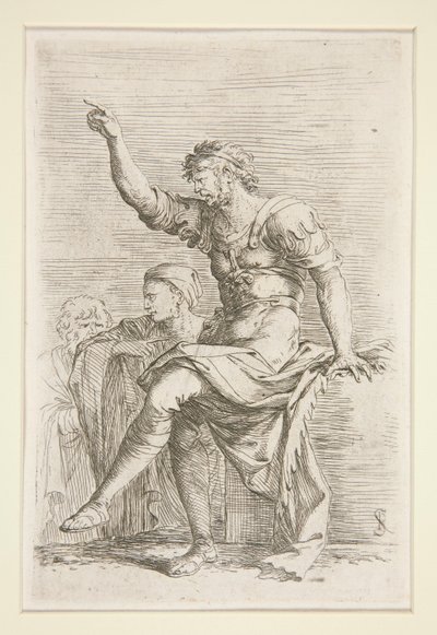 Rozmanitá figurka (Suita) od Salvator Rosa