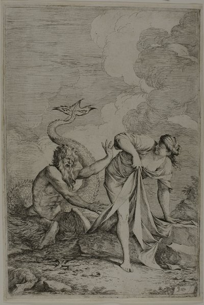 Glaucus a Scylla od Salvator Rosa