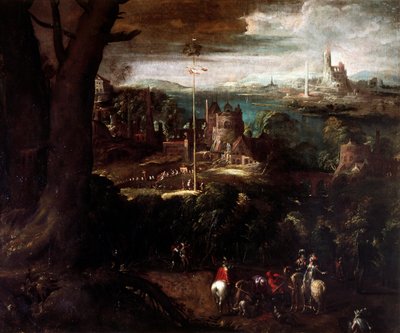 Marine, škola Salvator Rosa od Salvator Rosa