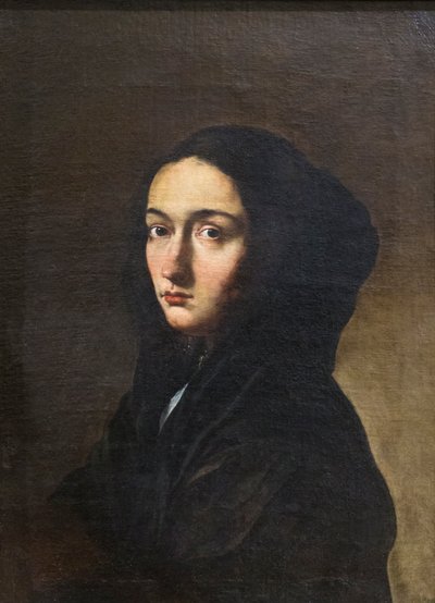 Portrét umělcovy manželky od Salvator Rosa